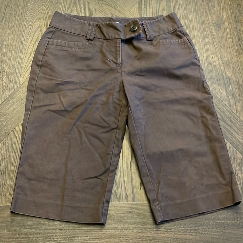 Ann Taylor Brown Shorts Size 4